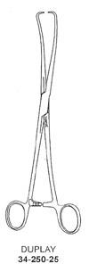 Duplay Uterine Tenaculum Forcep